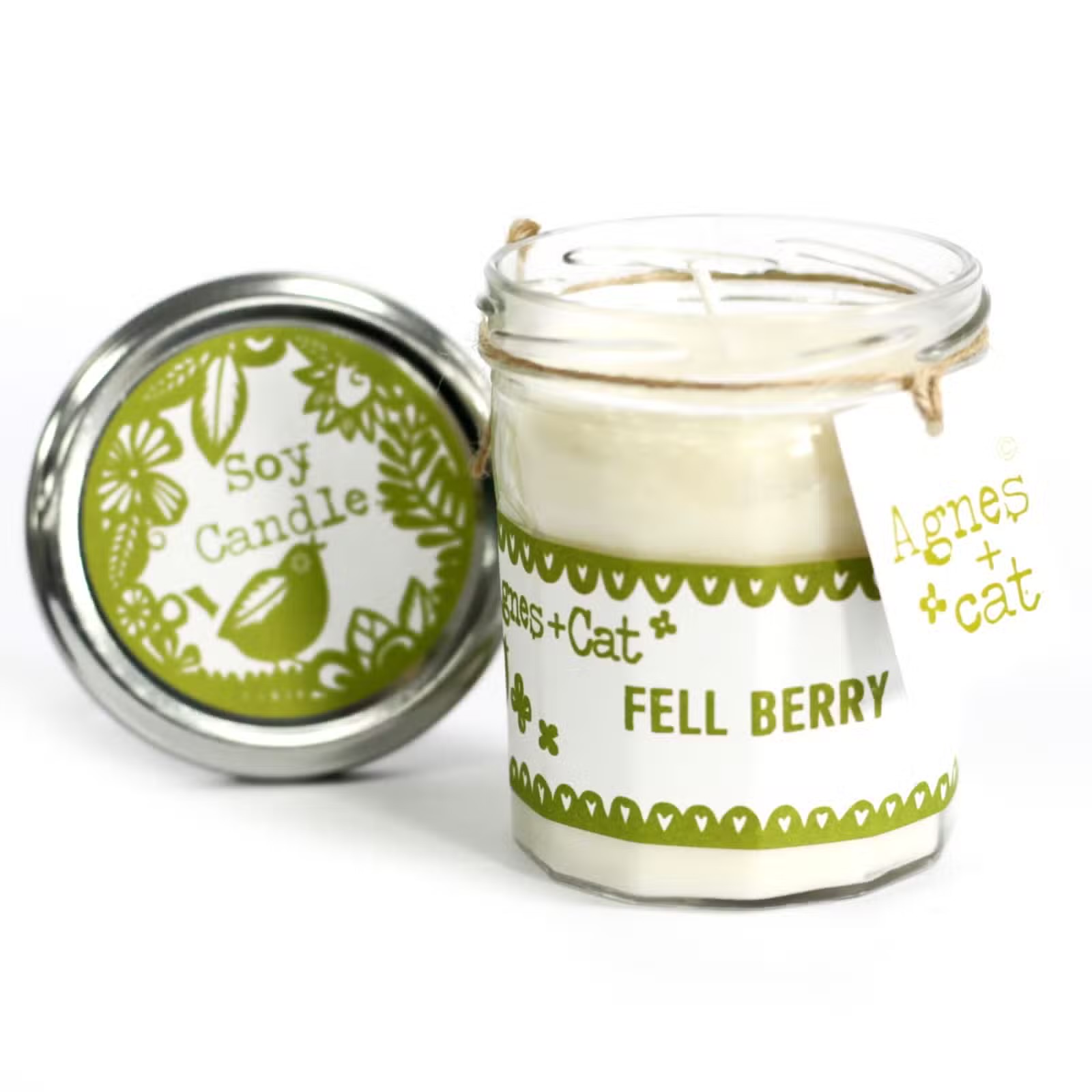 AGNES + CAT Jam Jar Candle - Fell berry