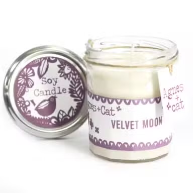 AGNES + CAT Jam Jar Candle - Velvet moon